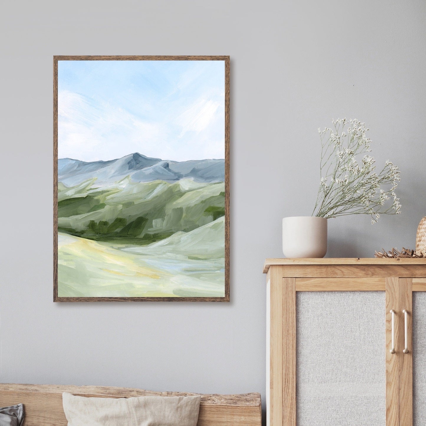 ’Above the Treeline’ Art Print - Colorado Mountain Wall - abstract - Artwork - Landscape