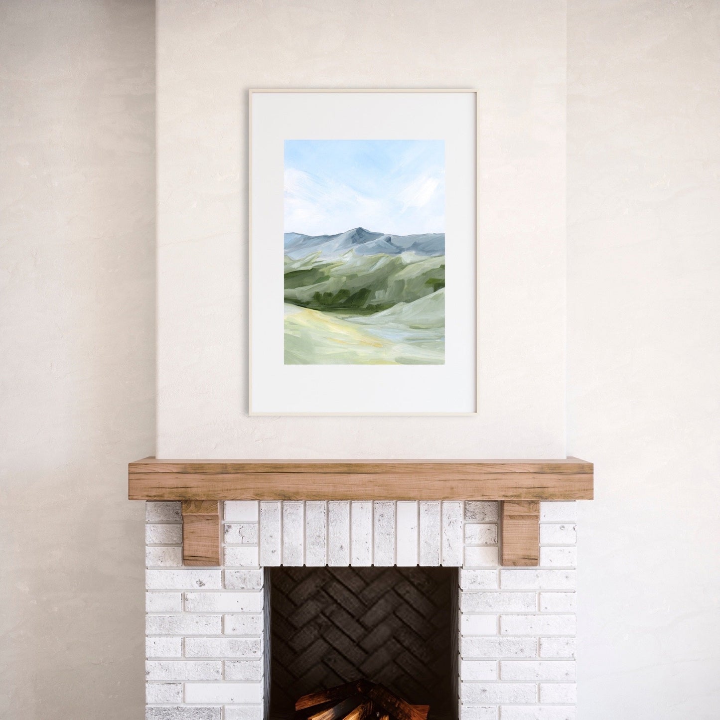 ’Above the Treeline’ Art Print - Colorado Mountain Wall - abstract - Artwork - Landscape