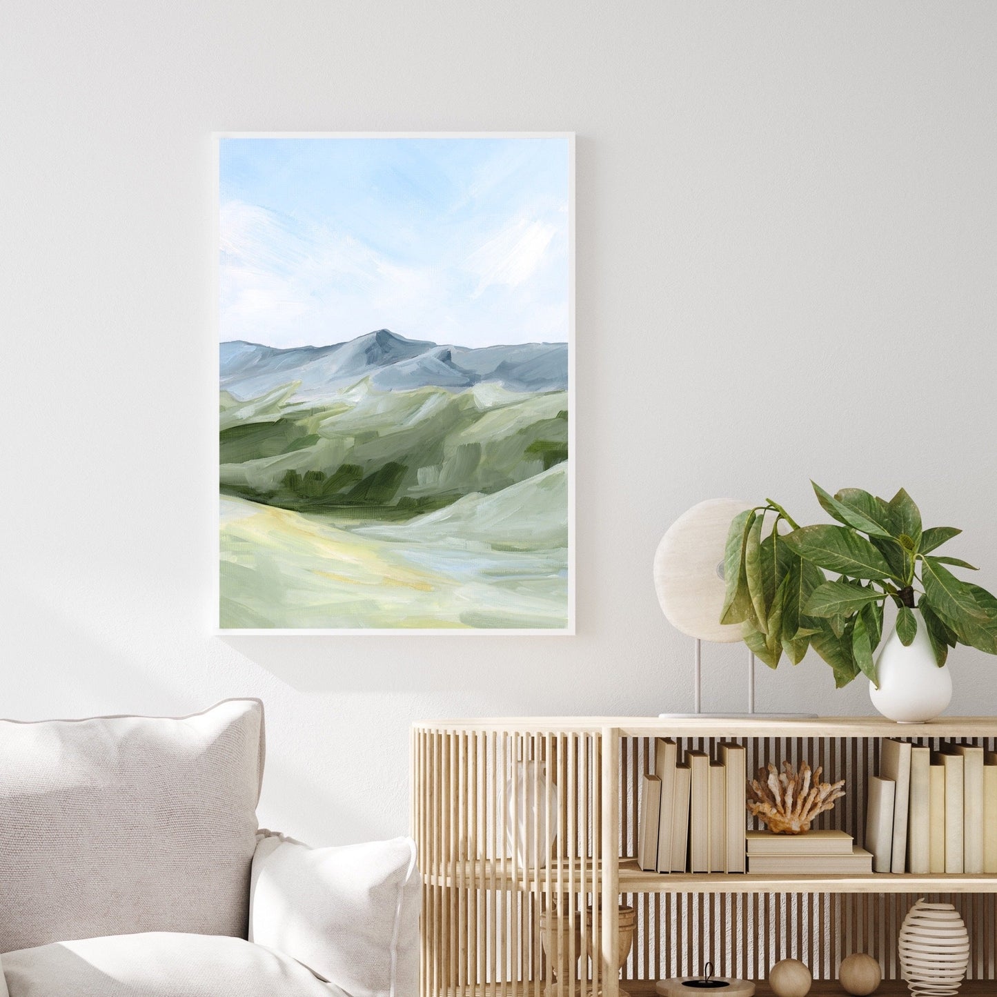 ’Above the Treeline’ Art Print - Colorado Mountain Wall - abstract - Artwork - Landscape