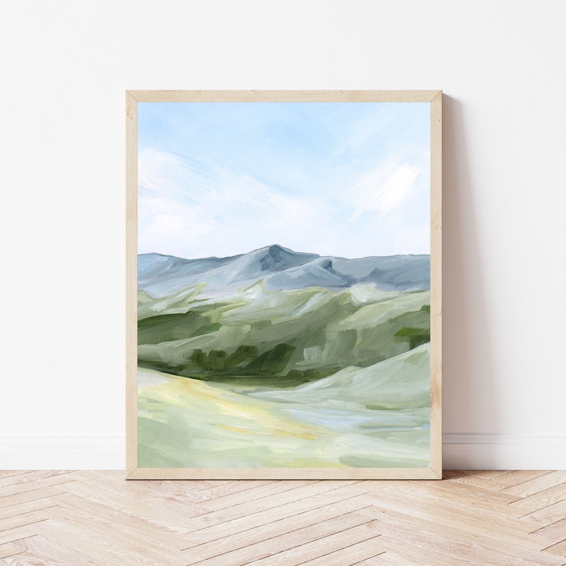 ’Above the Treeline’ Art Print - Colorado Mountain Wall - abstract - Artwork - Landscape