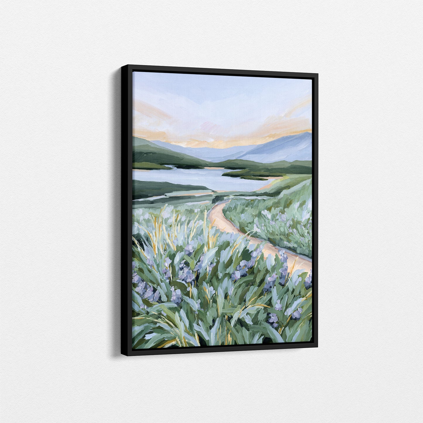 "Among the Wildflowers" Art Print