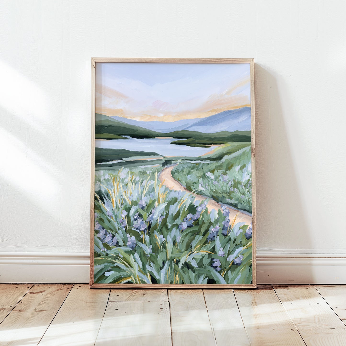 "Among the Wildflowers" Art Print