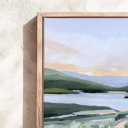 "Among the Wildflowers" Art Print
