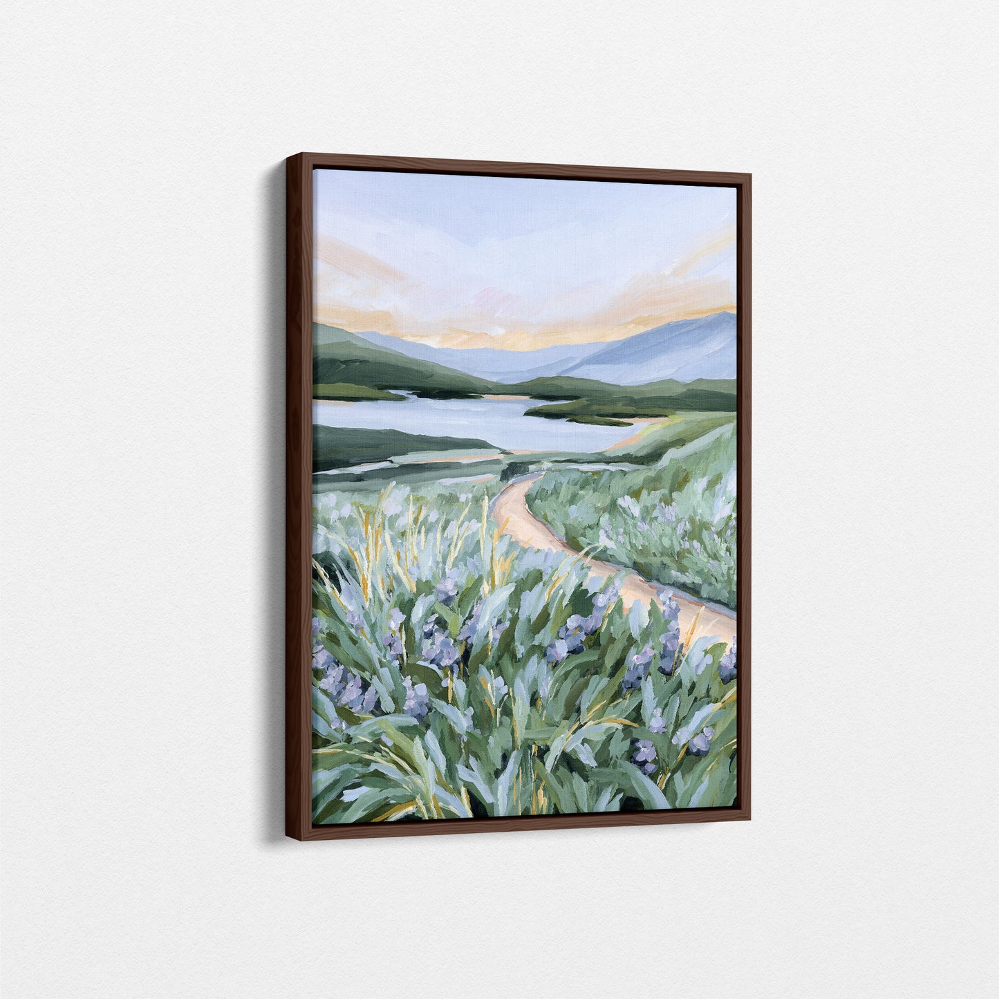 "Among the Wildflowers" Art Print