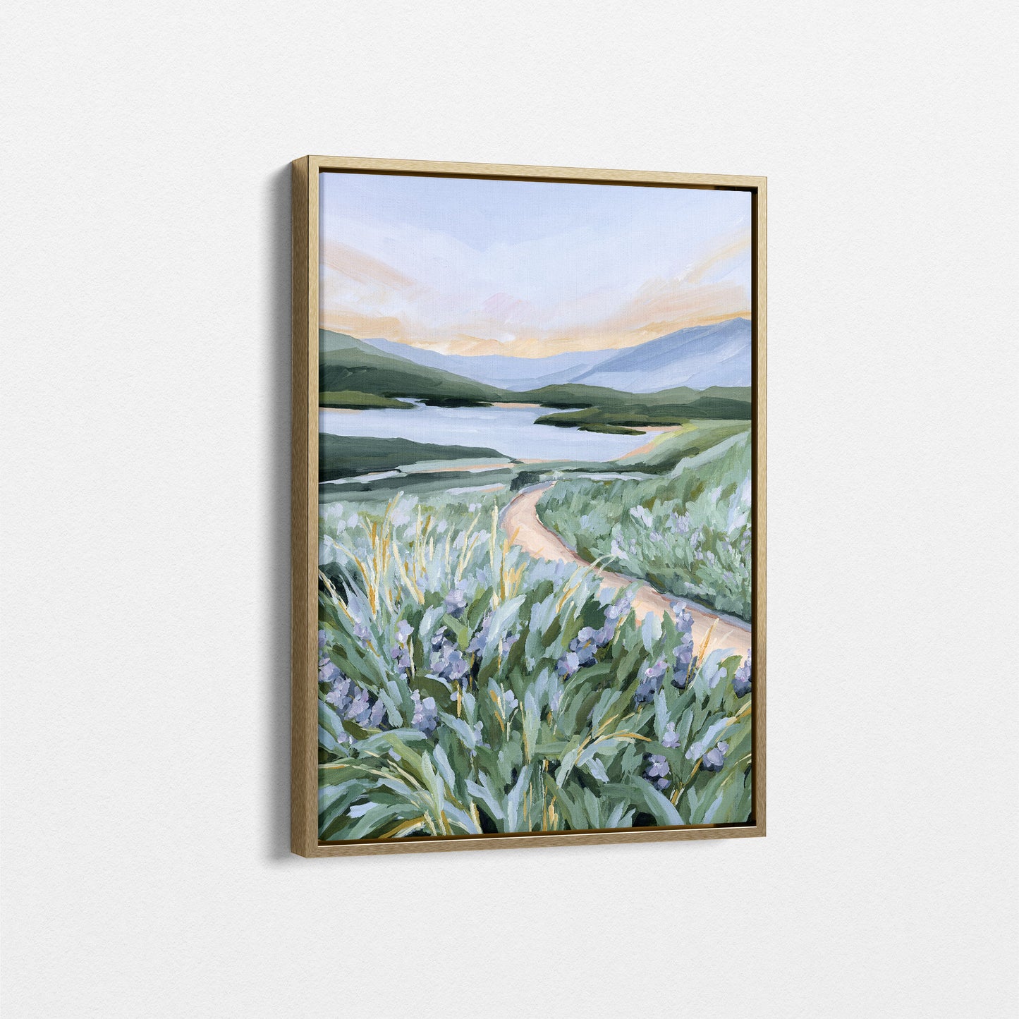 "Among the Wildflowers" Art Print