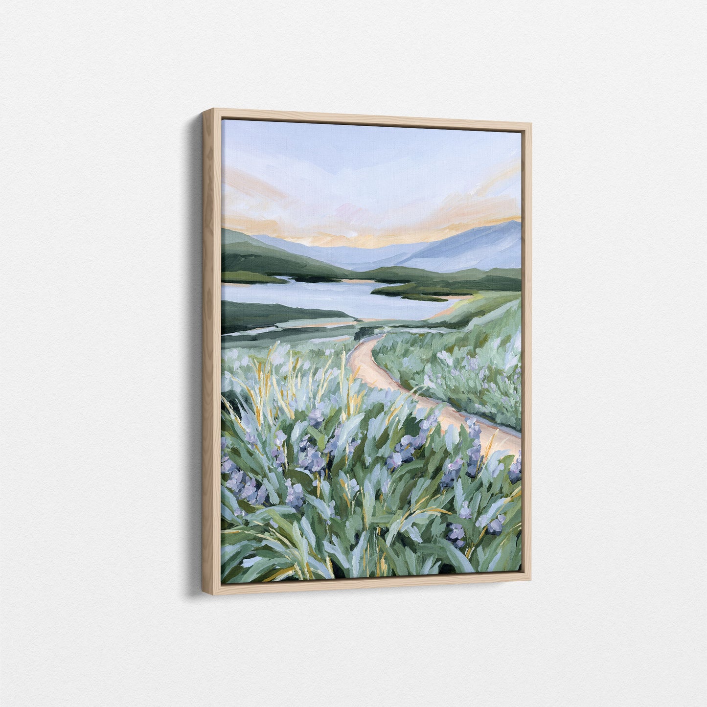 "Among the Wildflowers" Art Print