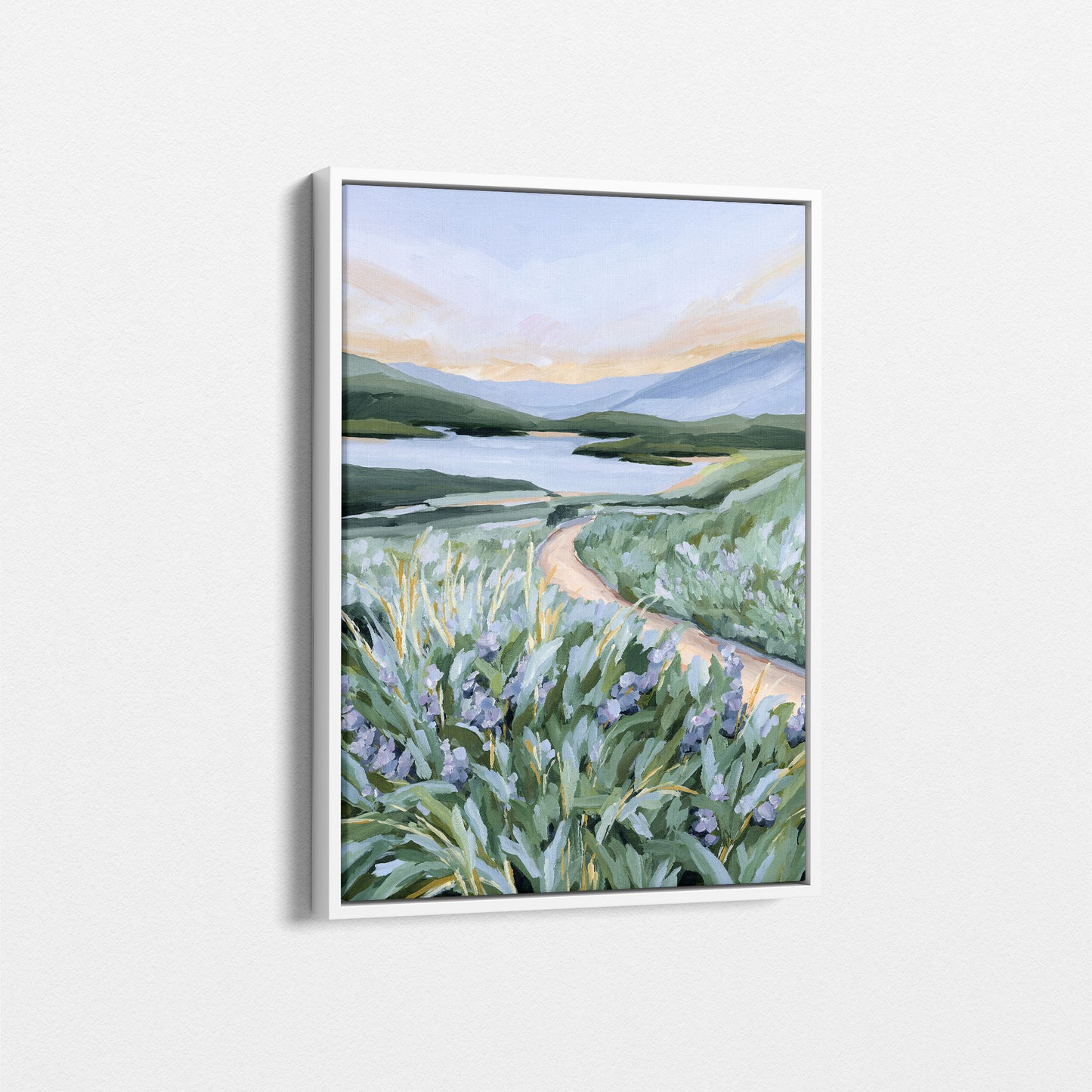 "Among the Wildflowers" Art Print