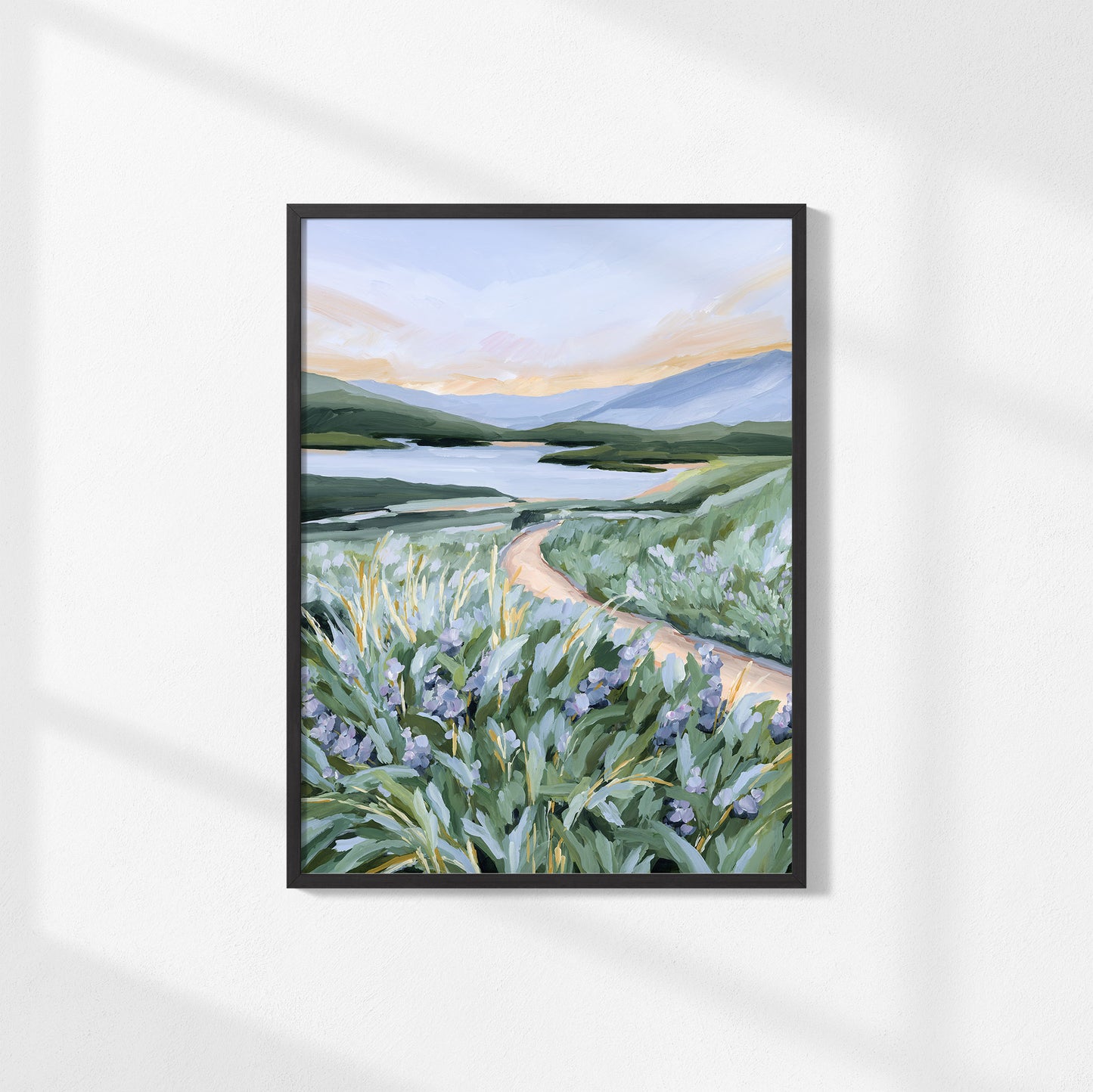 "Among the Wildflowers" Art Print