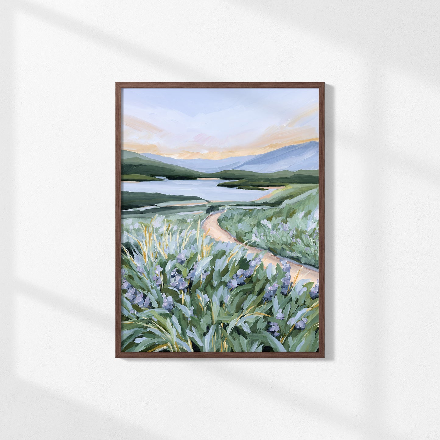 "Among the Wildflowers" Art Print