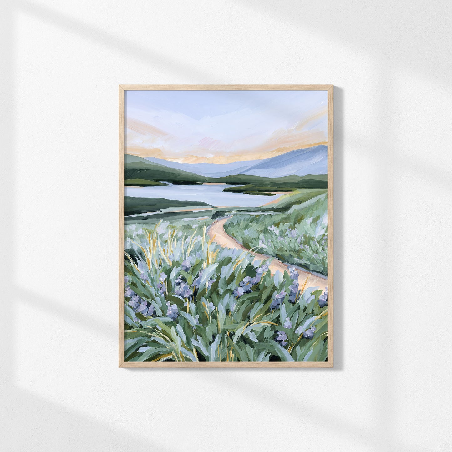 "Among the Wildflowers" Art Print