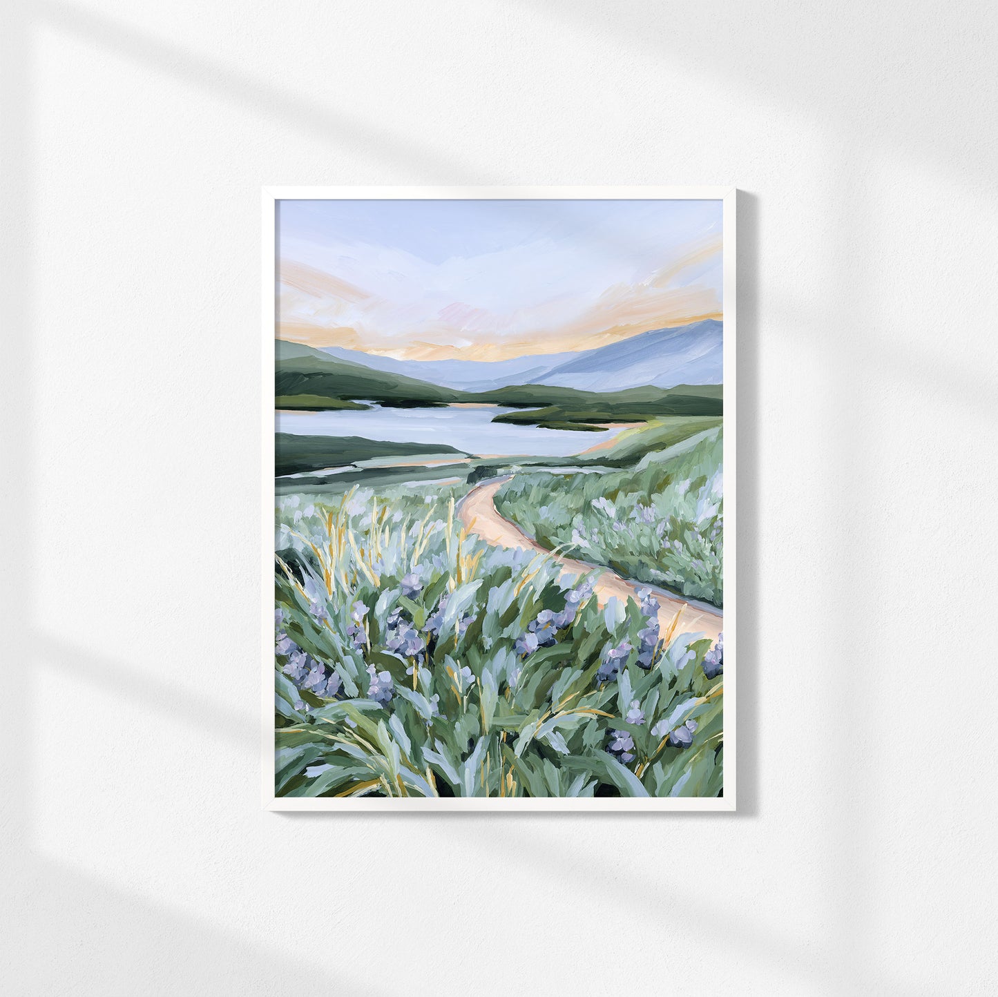 "Among the Wildflowers" Art Print
