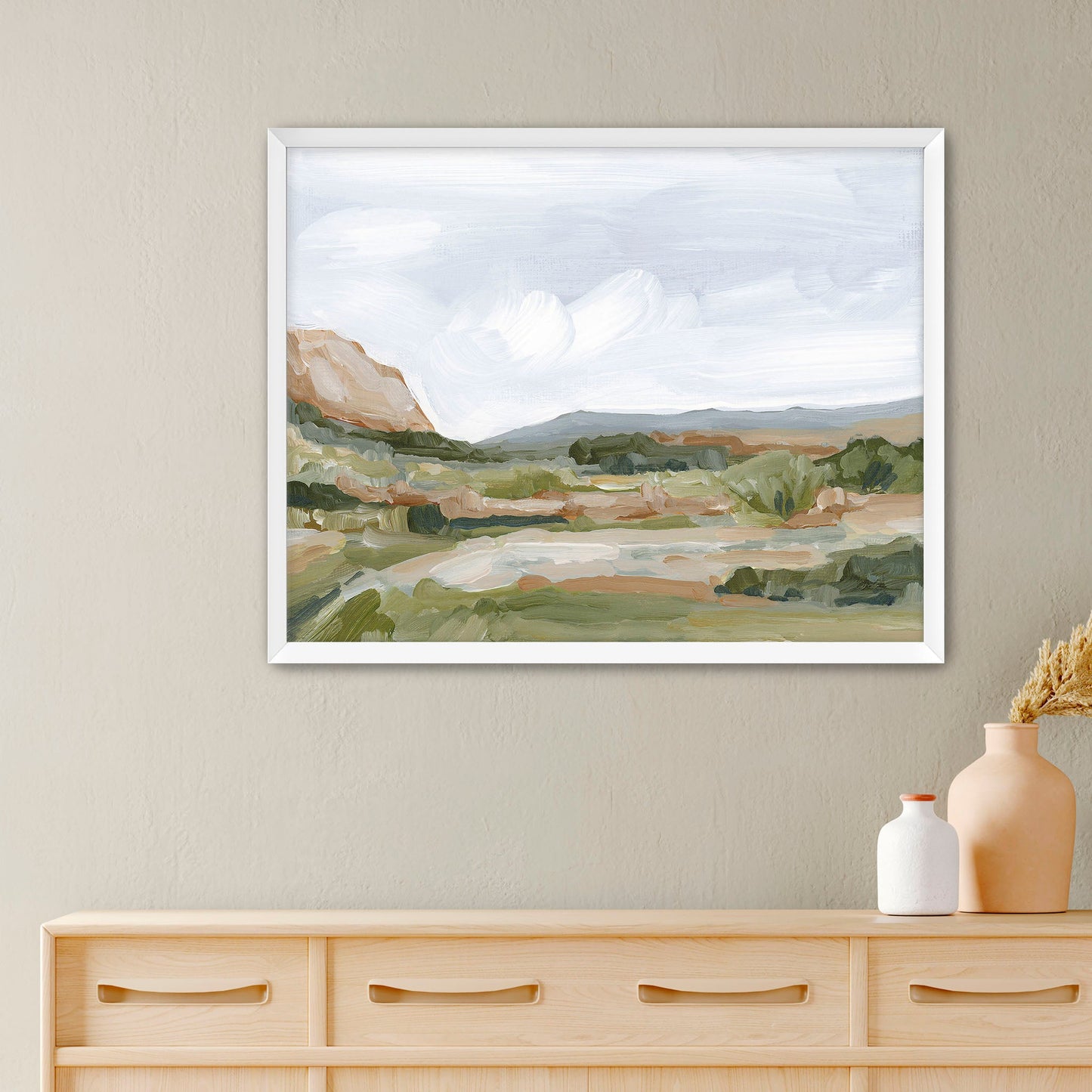 ’An Hour in the Garden’ Art Print - Paper / 5x7 / White Frame - Garden of Gods - abstract - Artwork - Autumn - Colorado