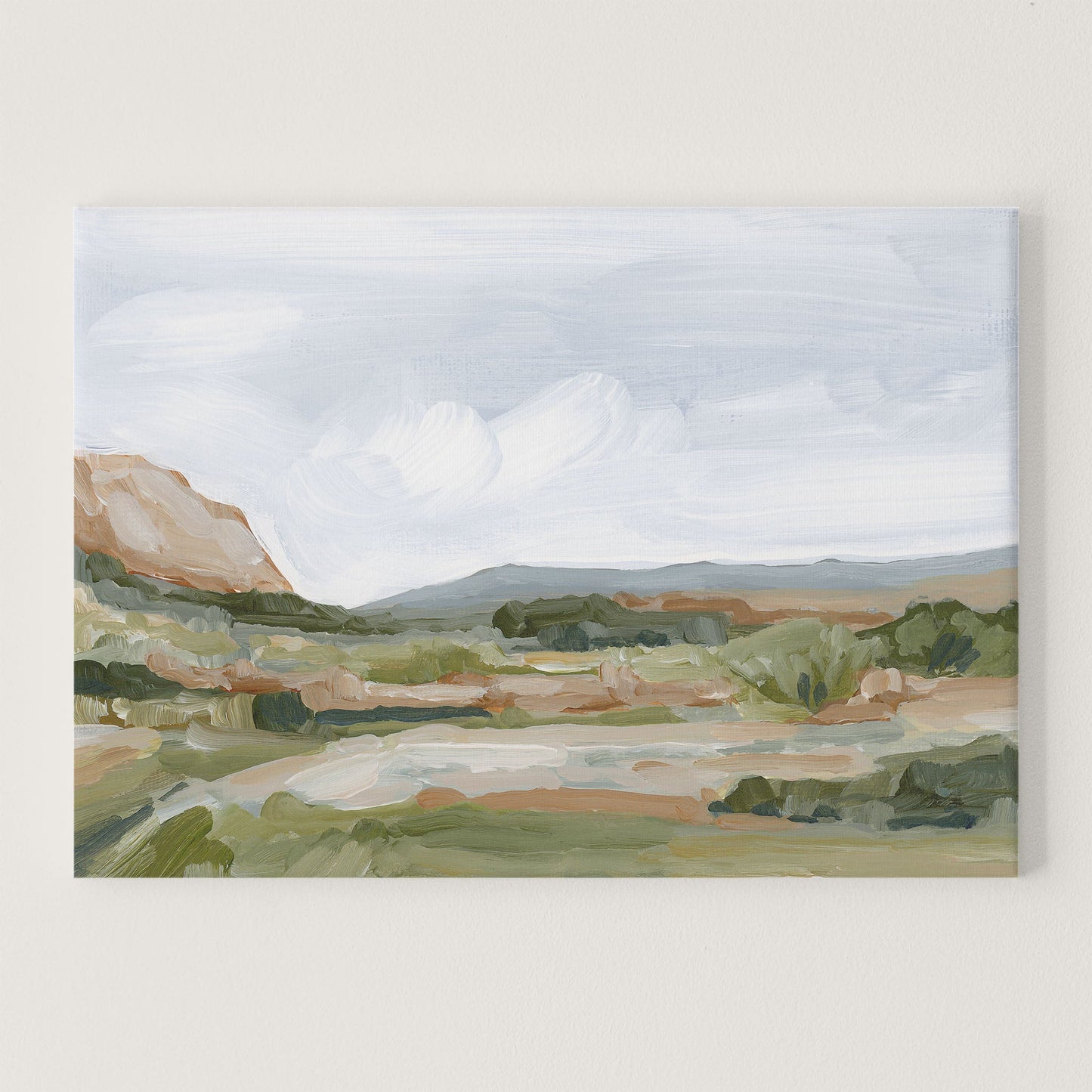 ’An Hour in the Garden’ Art Print - Stretched Canvas / 8x10 / No Frame - Garden of Gods - abstract - Artwork