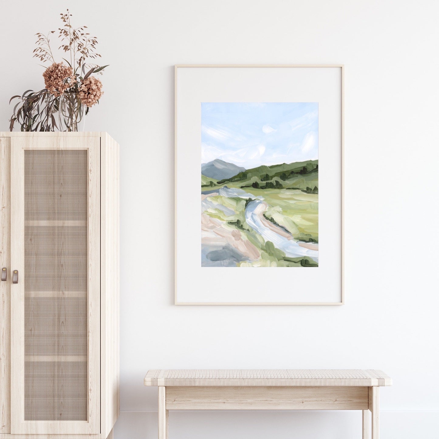 ’Animas Fork I’ Art Print - Colorado Mountain Wall - abstract - Artwork - Landscape