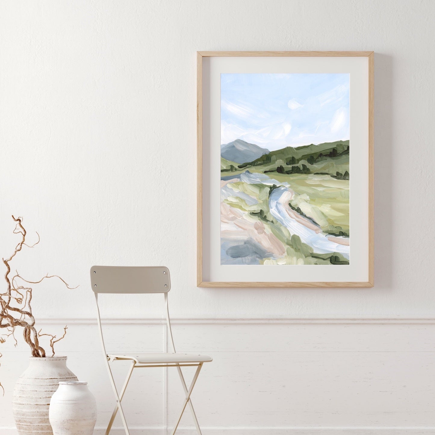 ’Animas Fork I’ Art Print - Colorado Mountain Wall - abstract - Artwork - Landscape