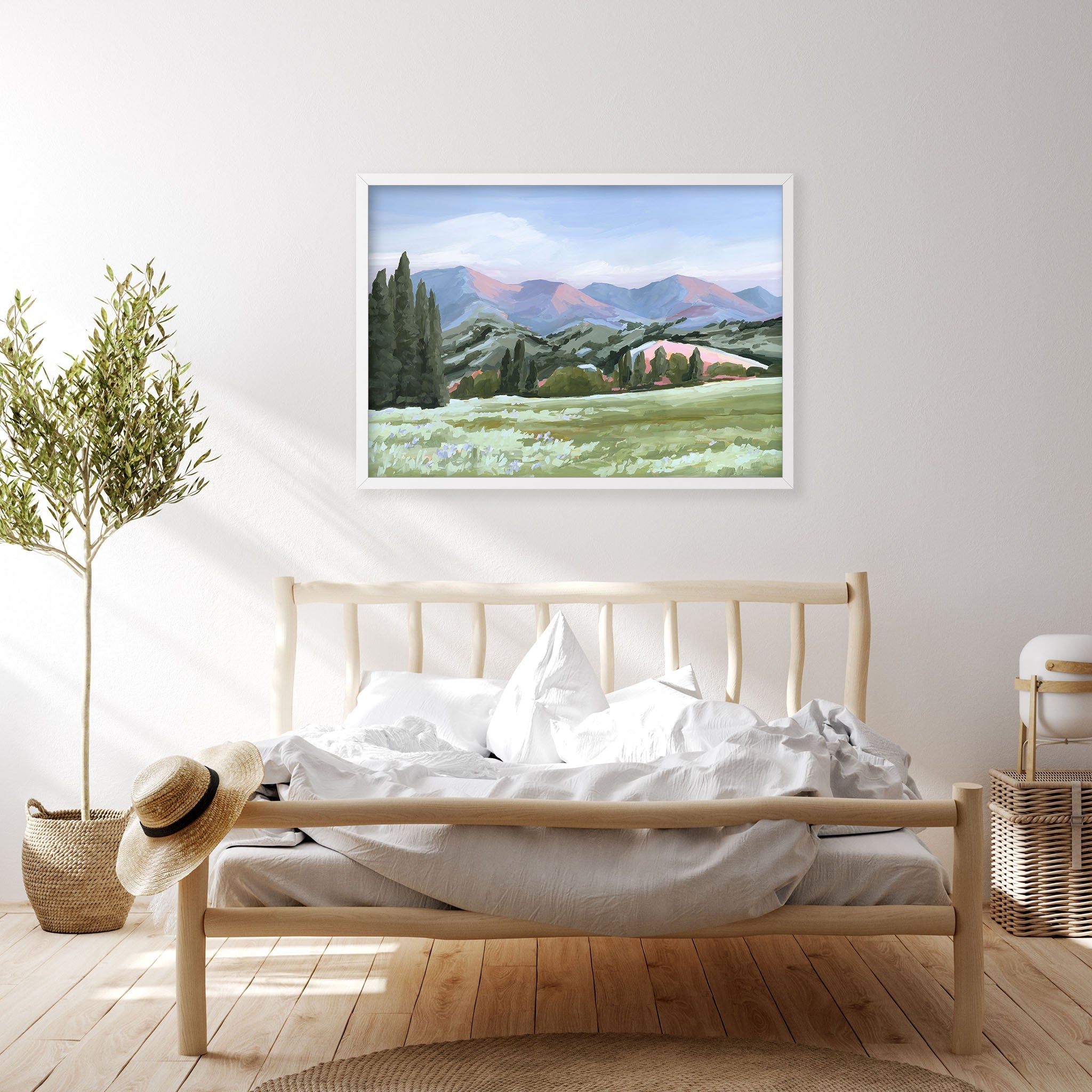 Idaho Landscape Mountain Wall Art - 