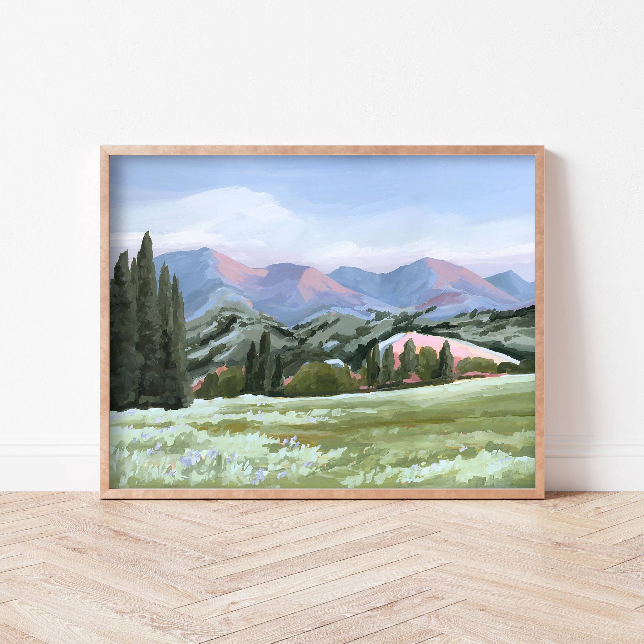 Idaho Landscape Mountain Wall Art - 