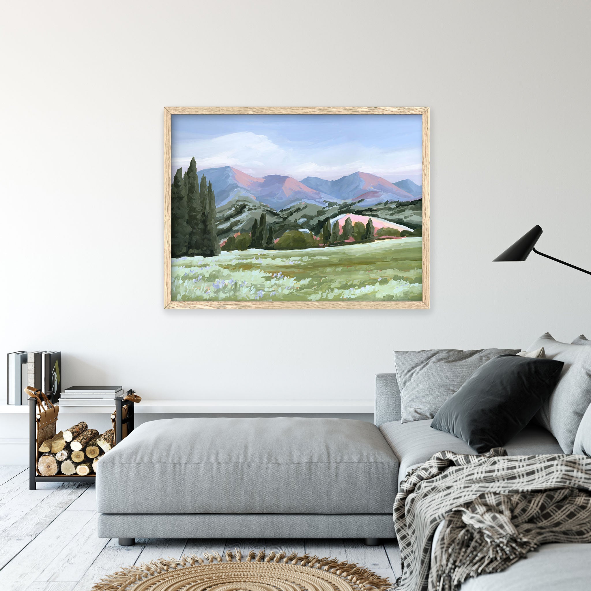 Idaho Landscape Mountain Wall Art - 