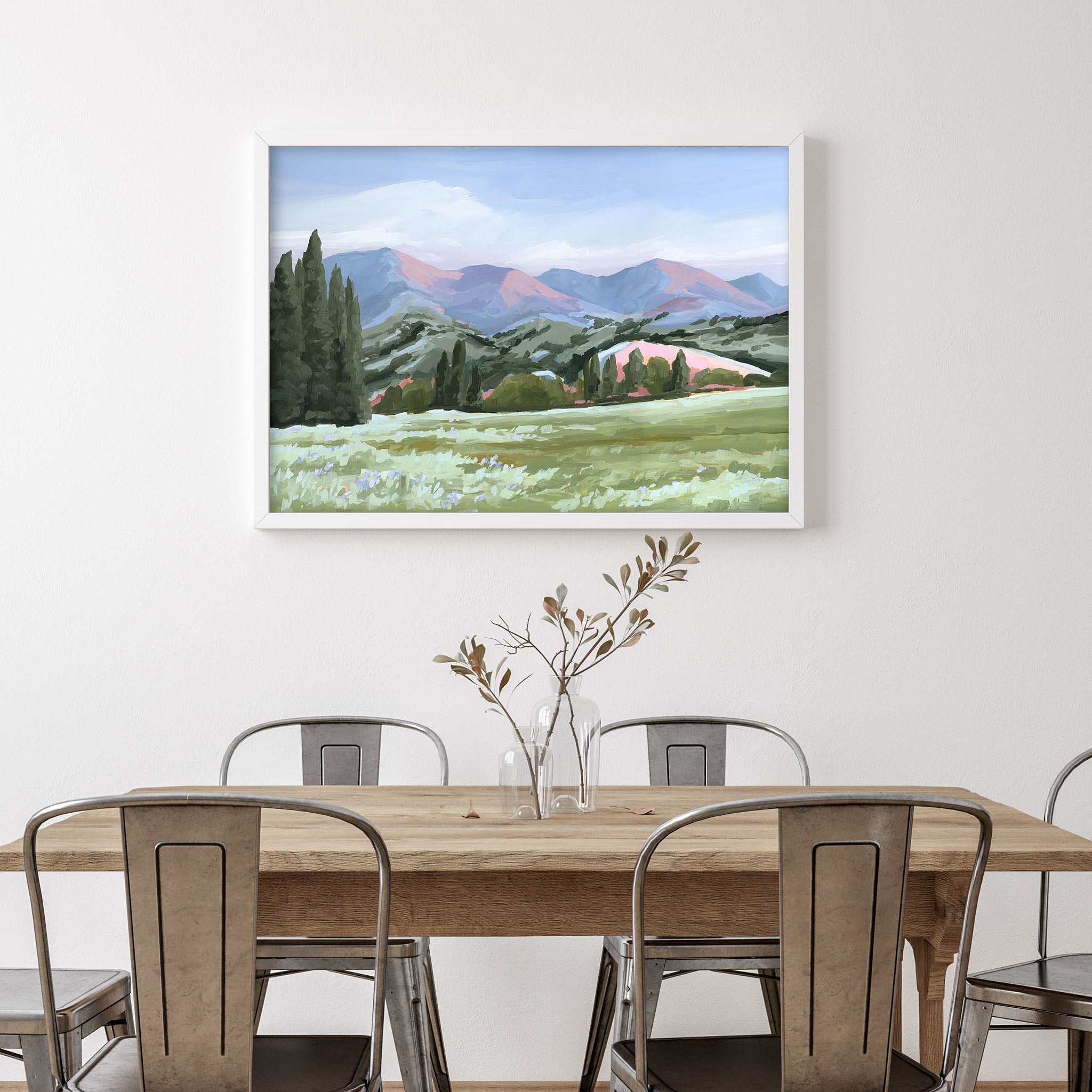 Idaho Landscape Mountain Wall Art - 