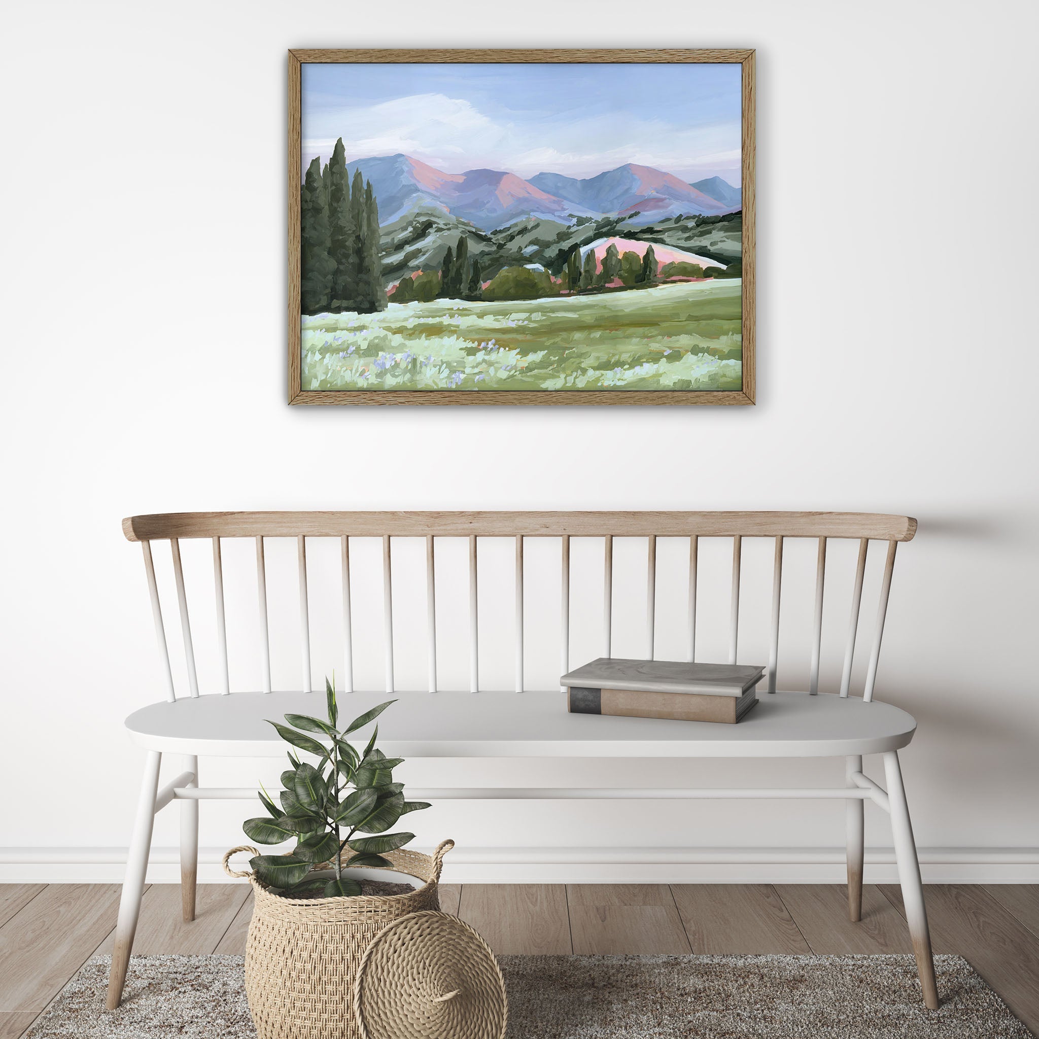 Idaho Landscape Mountain Wall Art - 
