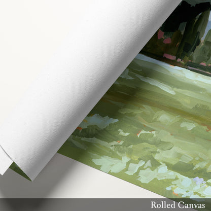 ’Basin Glow’ Diptych Art Print || Set of 2 - ’sun valley’ - abstract - Artwork