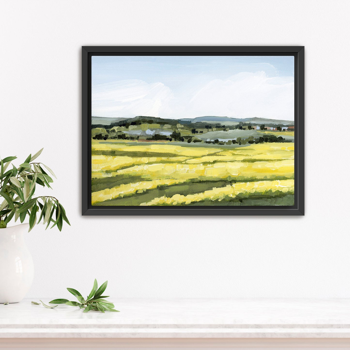 "Blooming Fields" Art Print - Katie Garrison Art