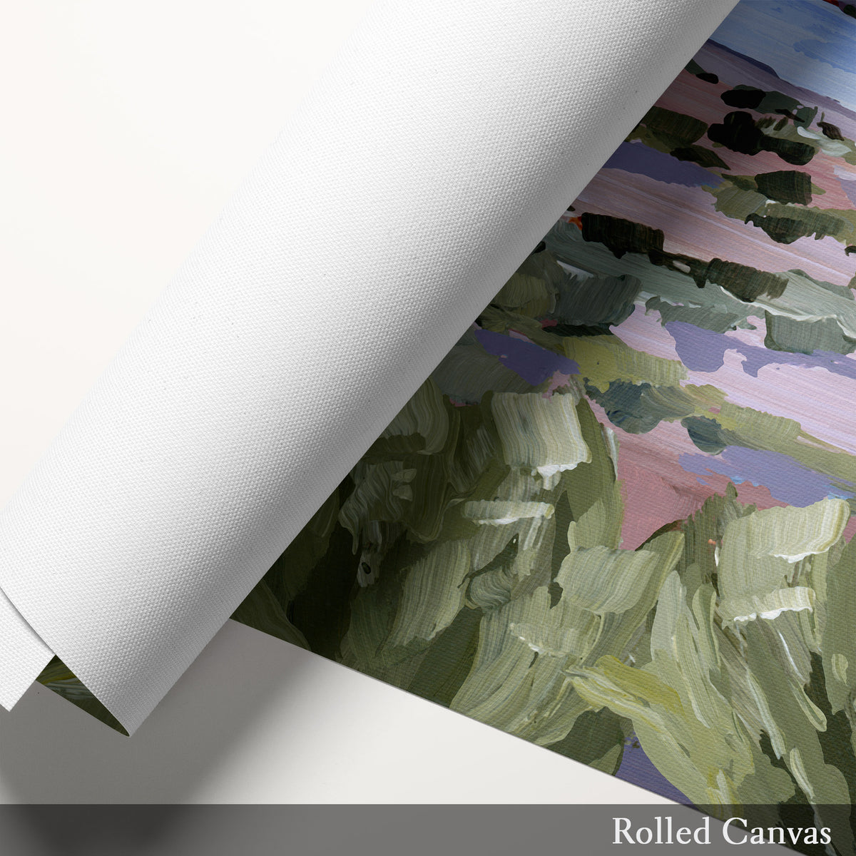 Kunstdruck „Zuhause im Tal“