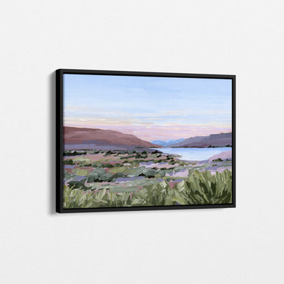 Kunstdruck „Zuhause im Tal“