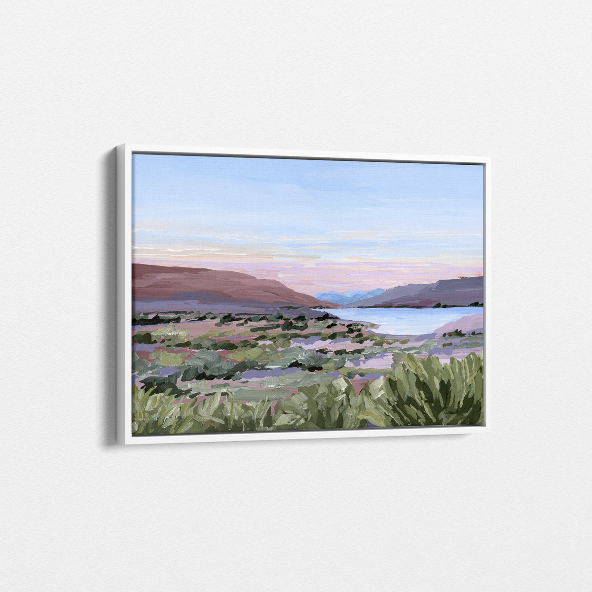 Kunstdruck „Zuhause im Tal“