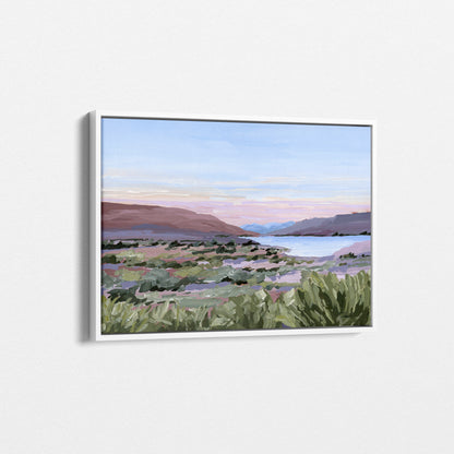 Kunstdruck „Zuhause im Tal“