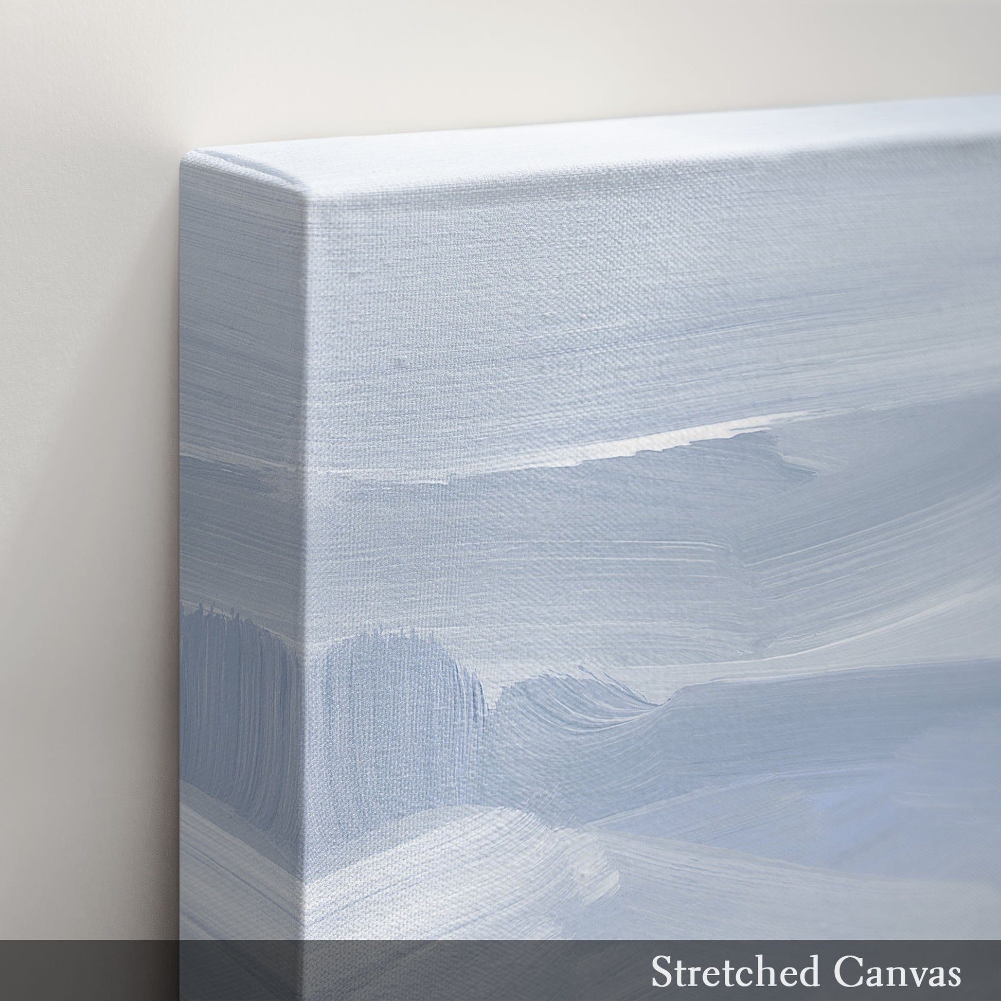 ’Blue Ridge’ 24x36 Stretched Canvas Art Print with Black Frame || Final Sale Blue Ridge Mountains Wall Appalachian