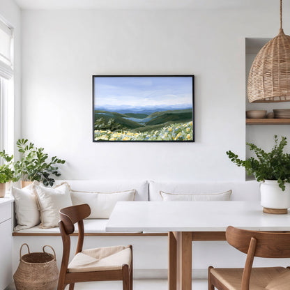 Kunstdruck „Blue Ridge in Bloom“