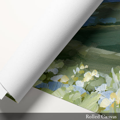 Kunstdruck „Blue Ridge in Bloom“