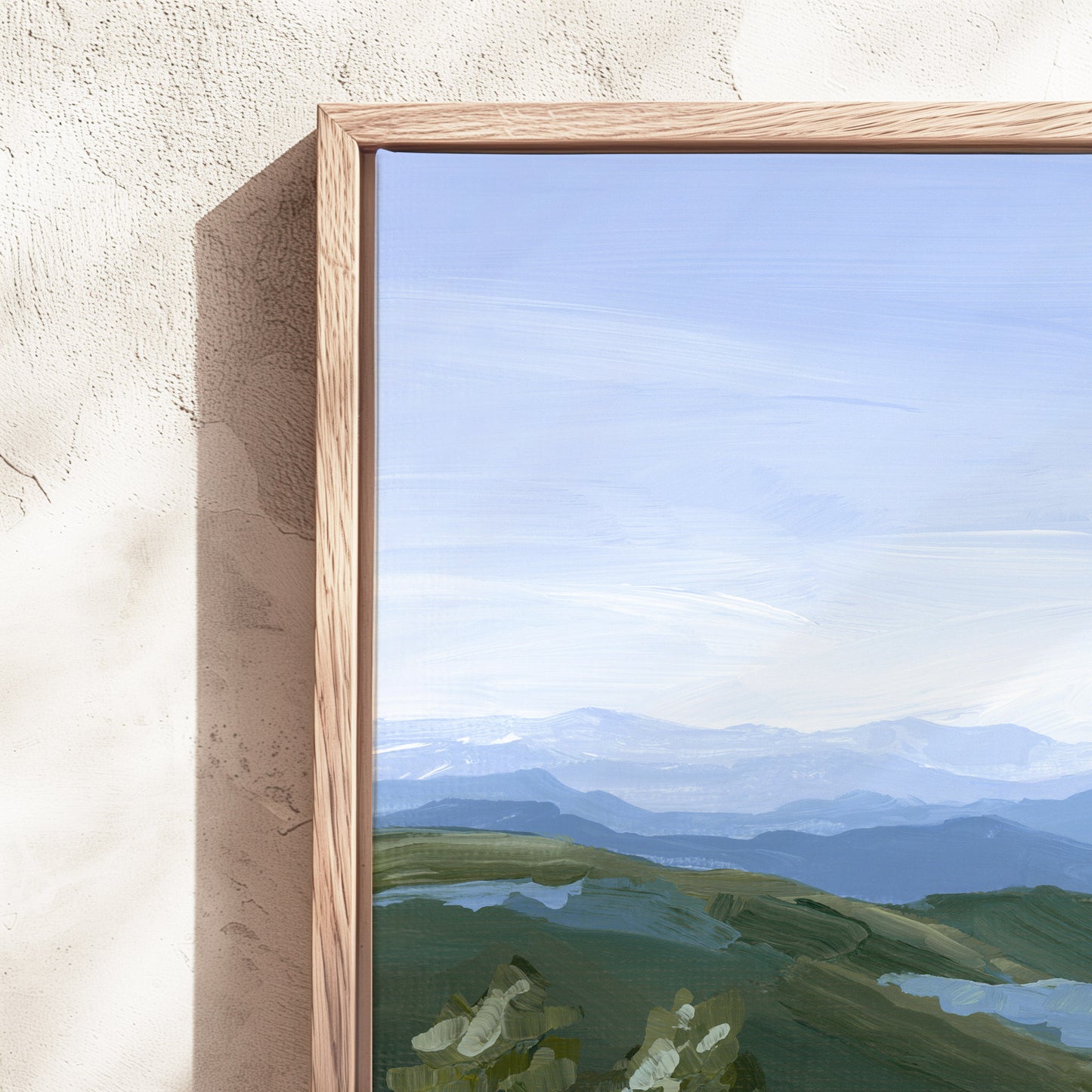 Kunstdruck „Blue Ridge in Bloom“