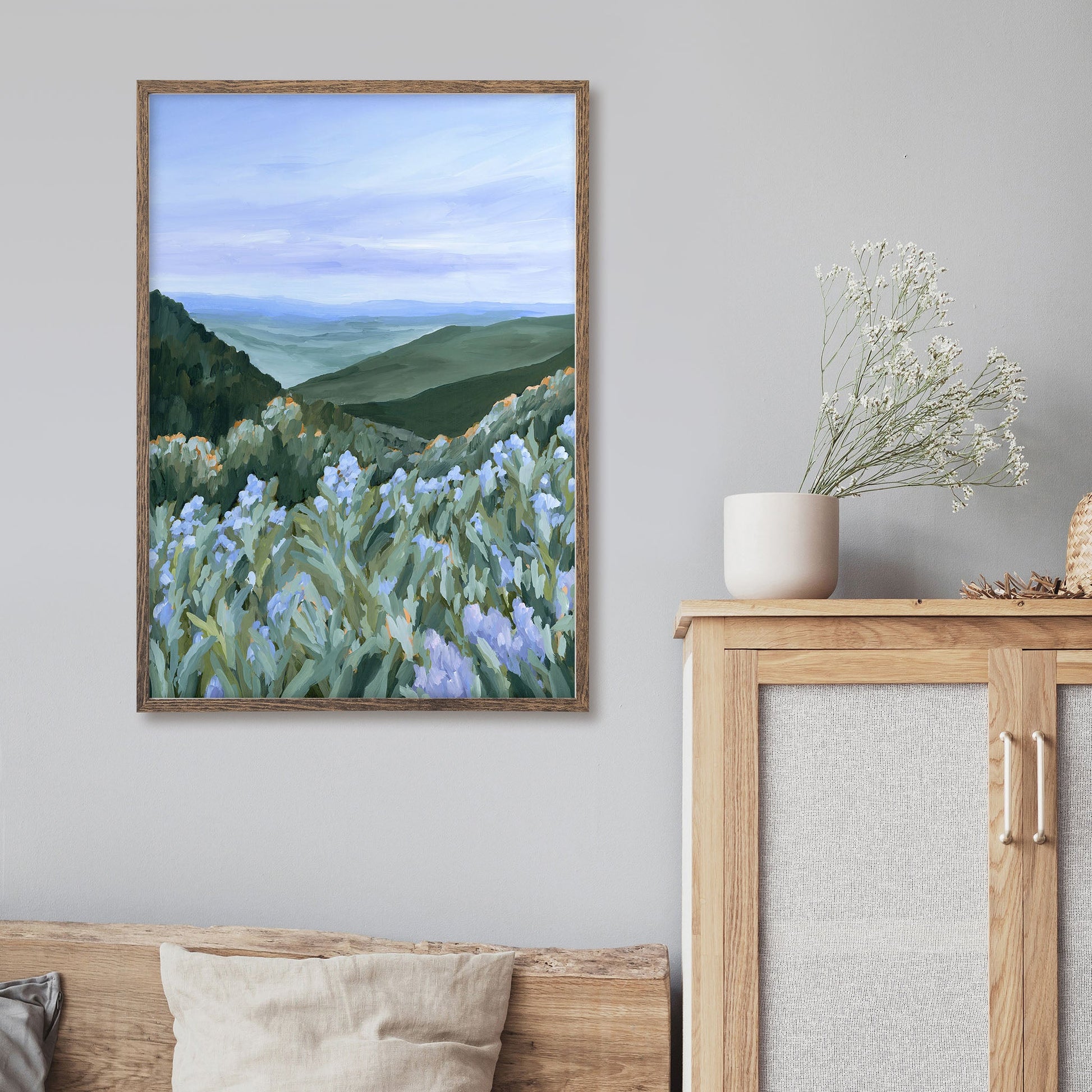 ’Blue Ridge Rising’ Art Print