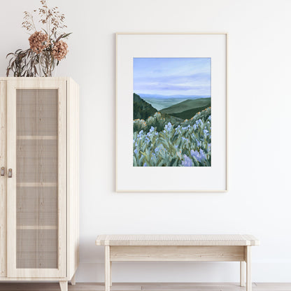 ’Blue Ridge Rising’ Art Print