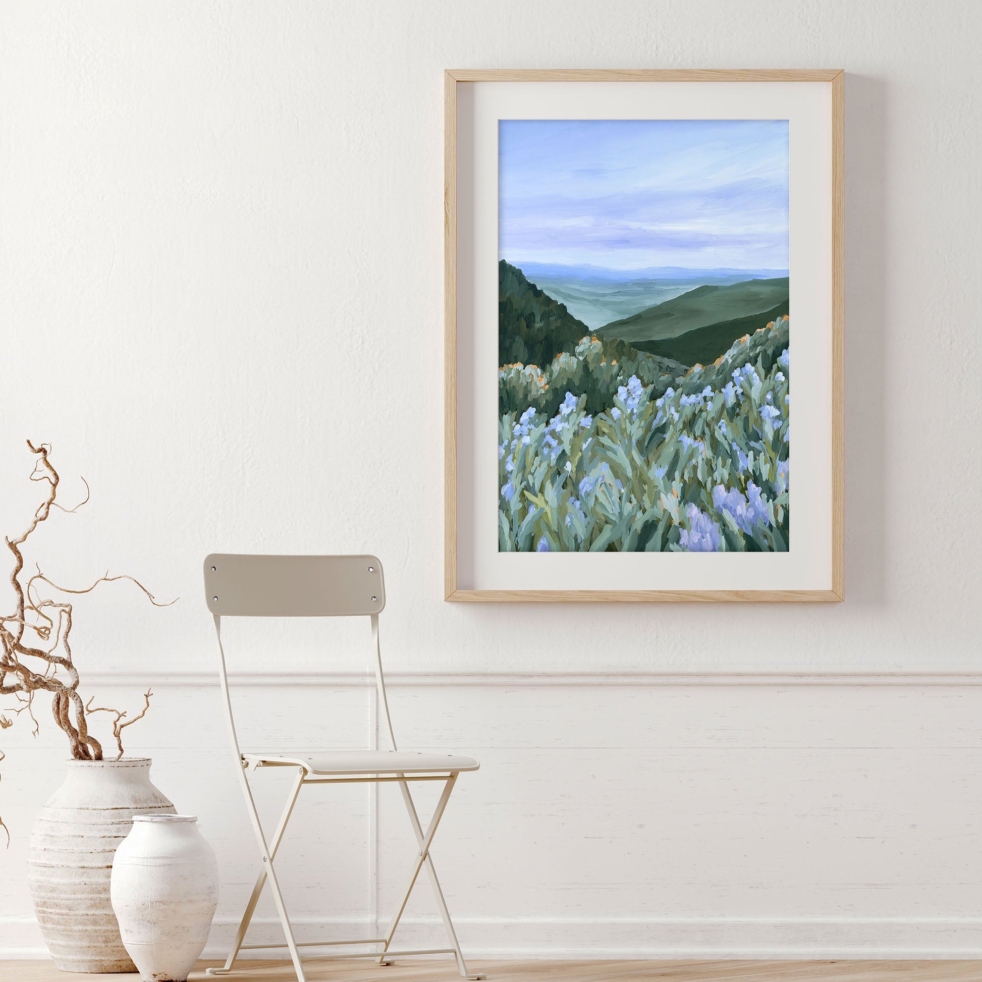 ’Blue Ridge Rising’ Art Print