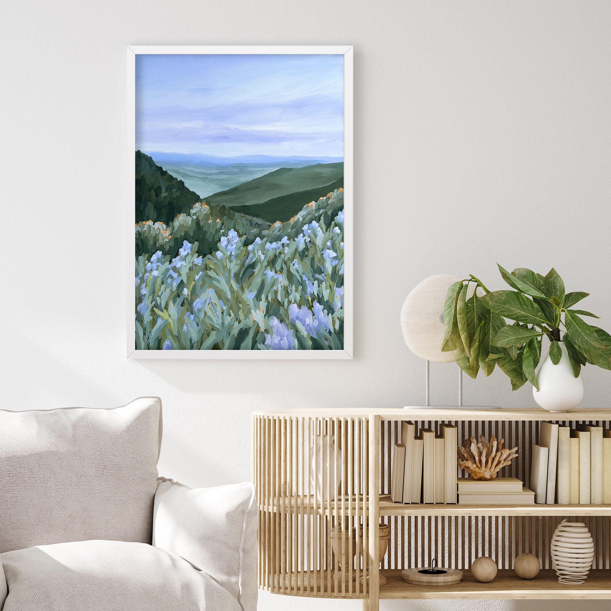 ’Blue Ridge Rising’ Art Print