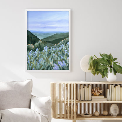 ’Blue Ridge Rising’ Art Print