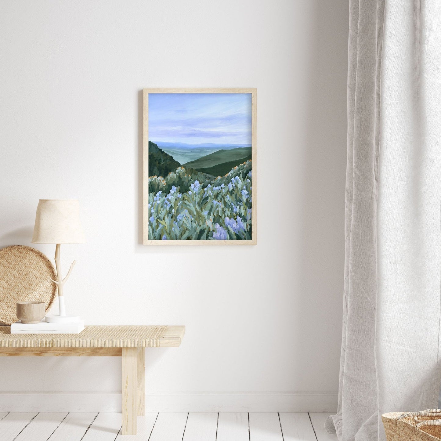 ’Blue Ridge Rising’ Art Print