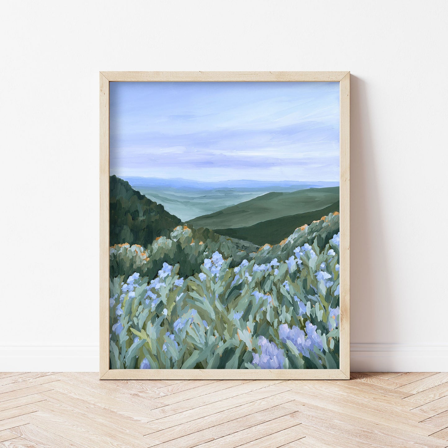 ’Blue Ridge Rising’ Art Print