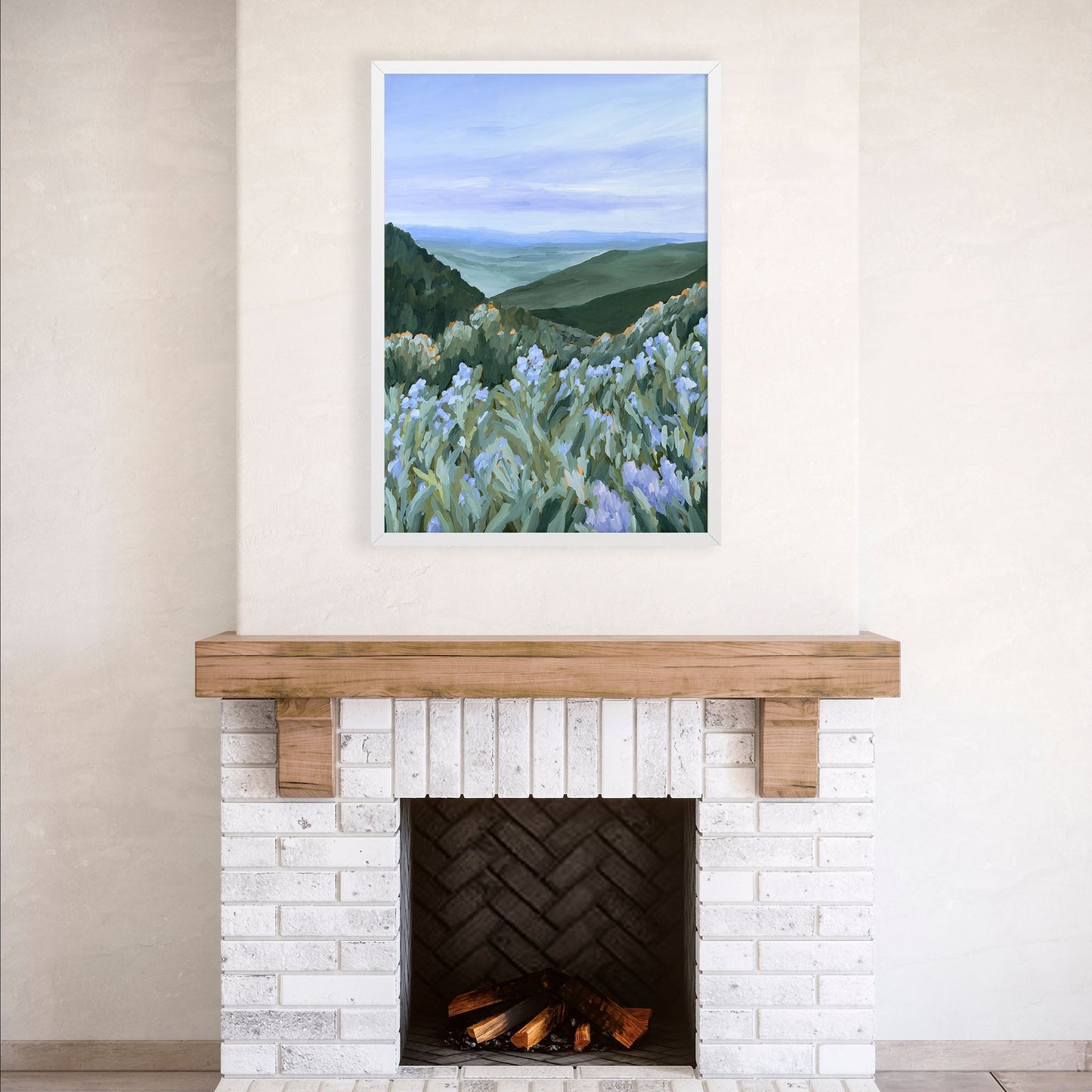 ’Blue Ridge Rising’ Art Print