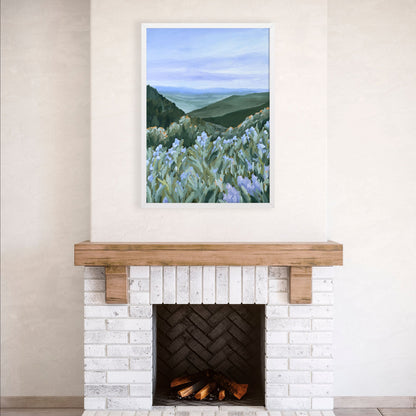 ’Blue Ridge Rising’ Art Print