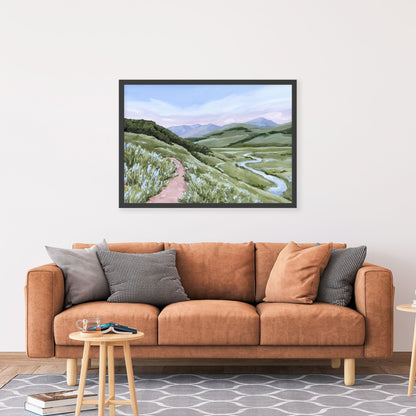 ’Brush Creek’ Art Print - Crested Butte Colorado - abstract - Artwork