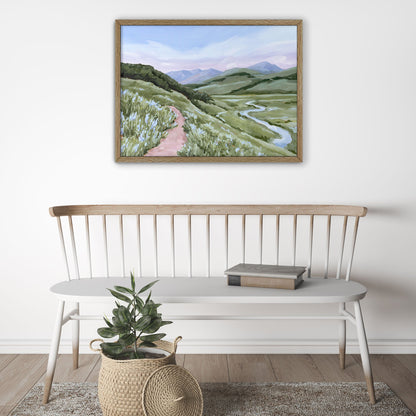 ’Brush Creek’ Art Print - Crested Butte Colorado - abstract - Artwork