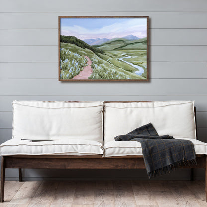 ’Brush Creek’ Art Print - Crested Butte Colorado - abstract - Artwork