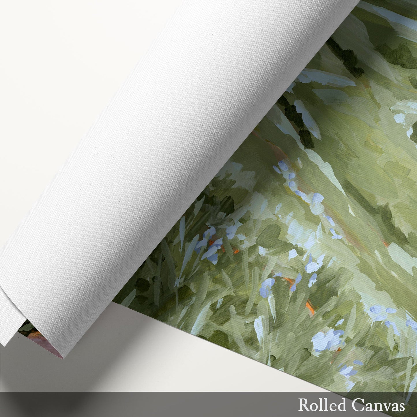 ’Brush Creek’ Diptych Art Print || Set of 2 abstract Artwork Colorado Crested Butte