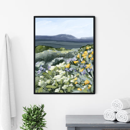 ’Buffalo Mountain’ Art Print - Colorado Wall - abstract - Artwork - Dillon