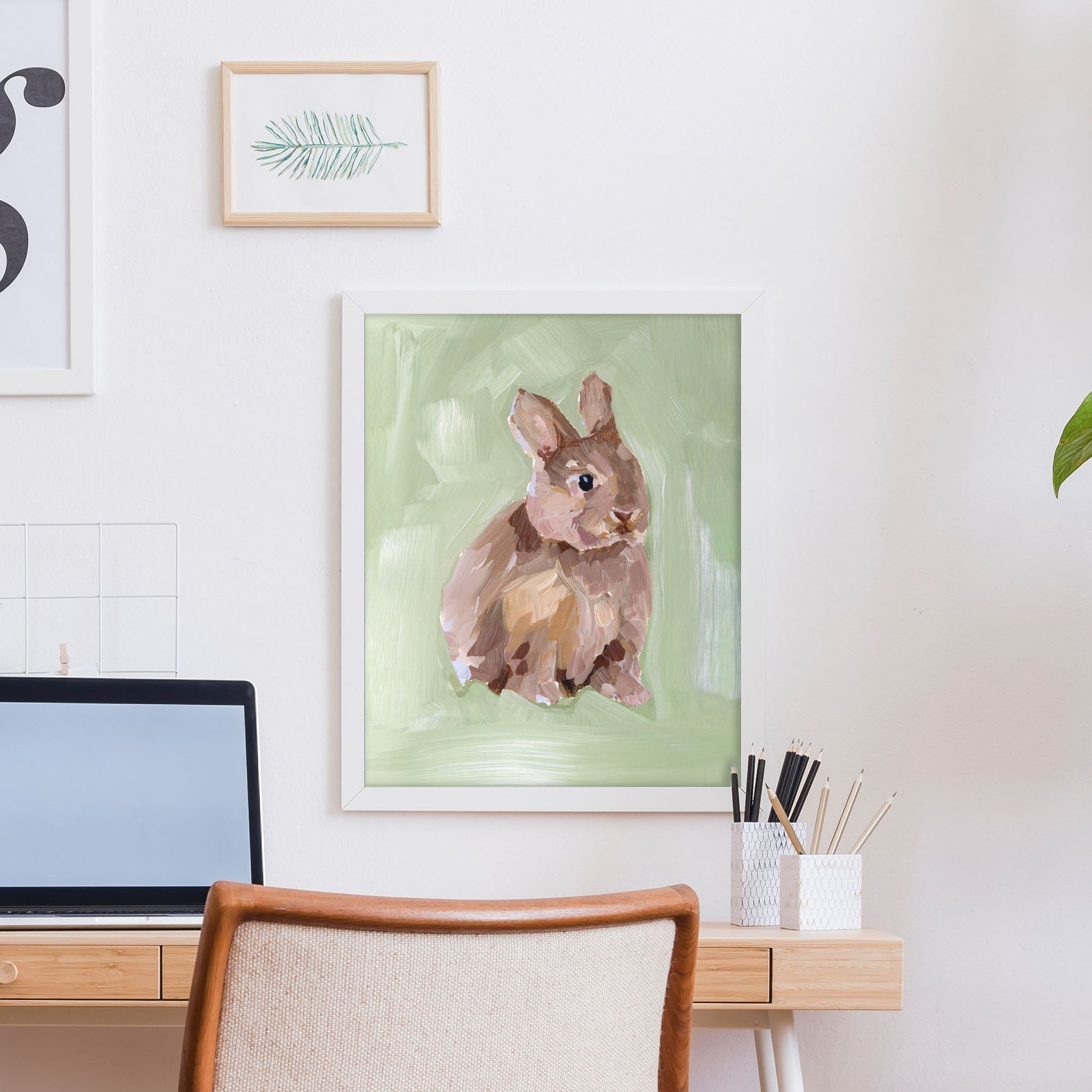 ’Bunny I’ Art Print - Kid’s Room Animal Wall - animal - animals - Artwork - Bedroom