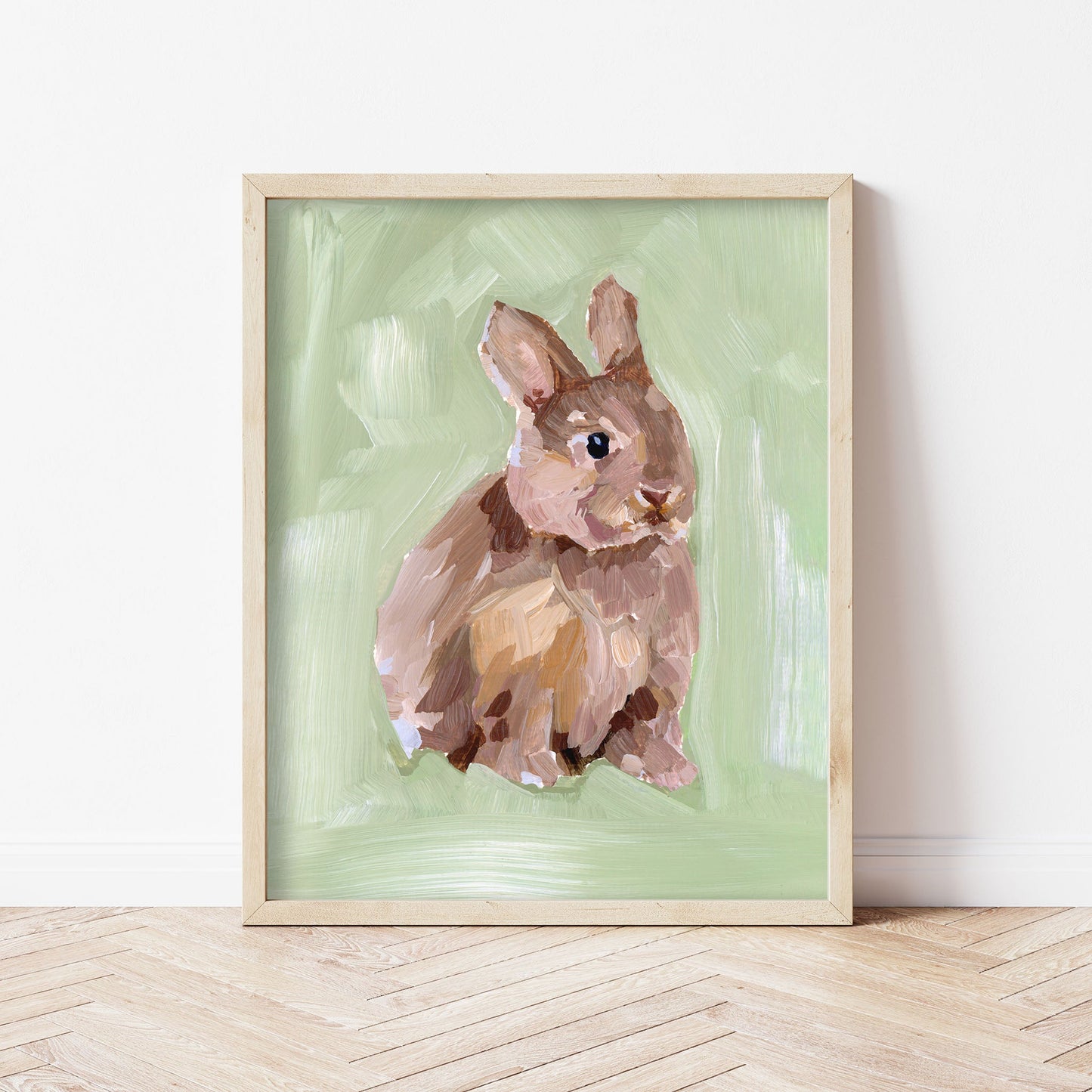 ’Bunny I’ Art Print - Kid’s Room Animal Wall - animal - animals - Artwork - Bedroom